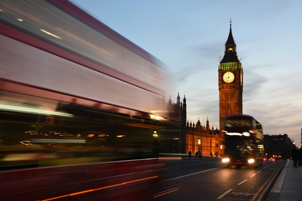 Westminster at dawn